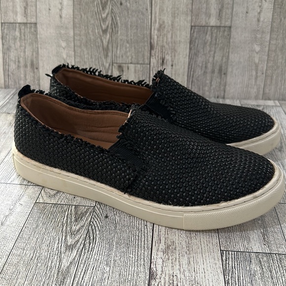 Indigo rd women’s irkicky black woven slip on shoes size 8 - Picture 4 of 9